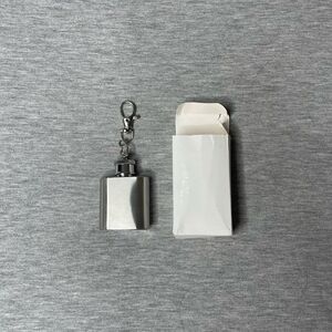 SHEIN 1 Oz Keychain Stainless Steel Flask Bottle